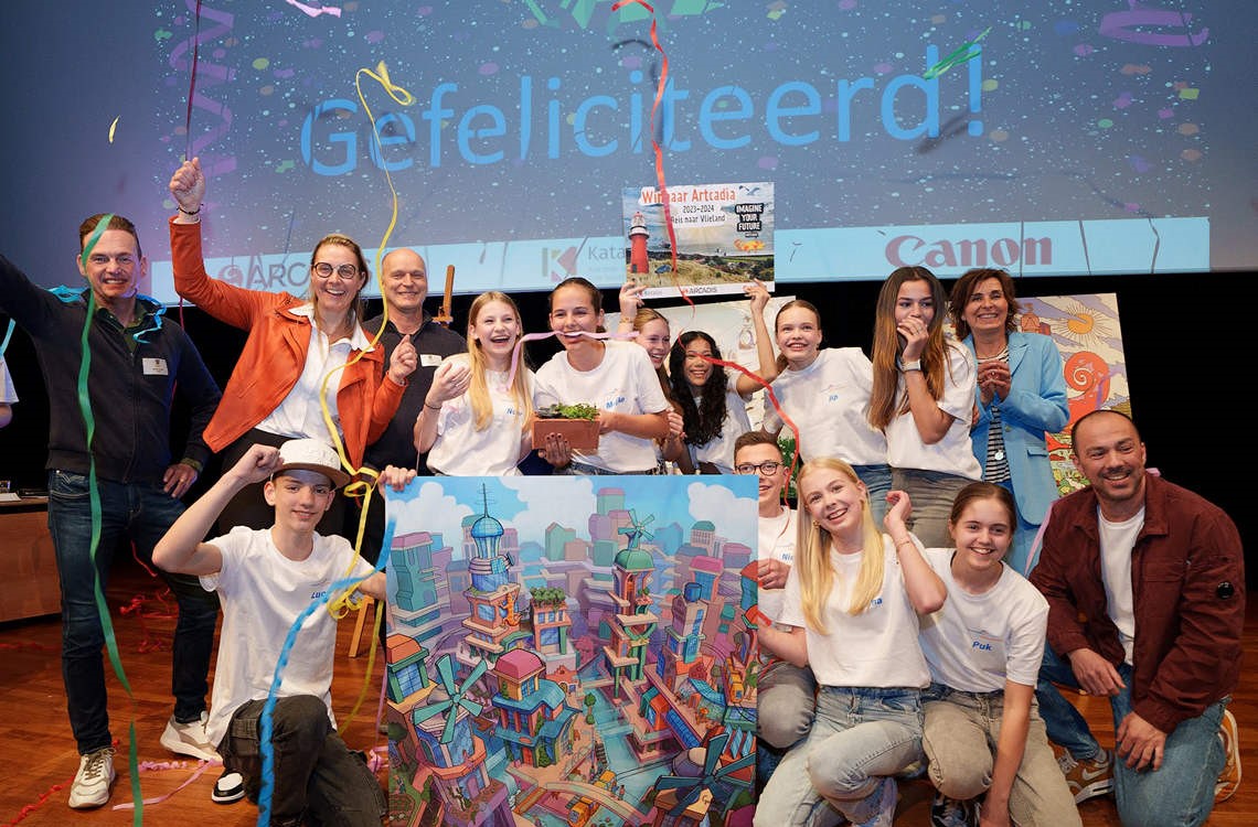 Commanderij College Gemert wint de prijs voor het beste idee voor de stad van toekomst