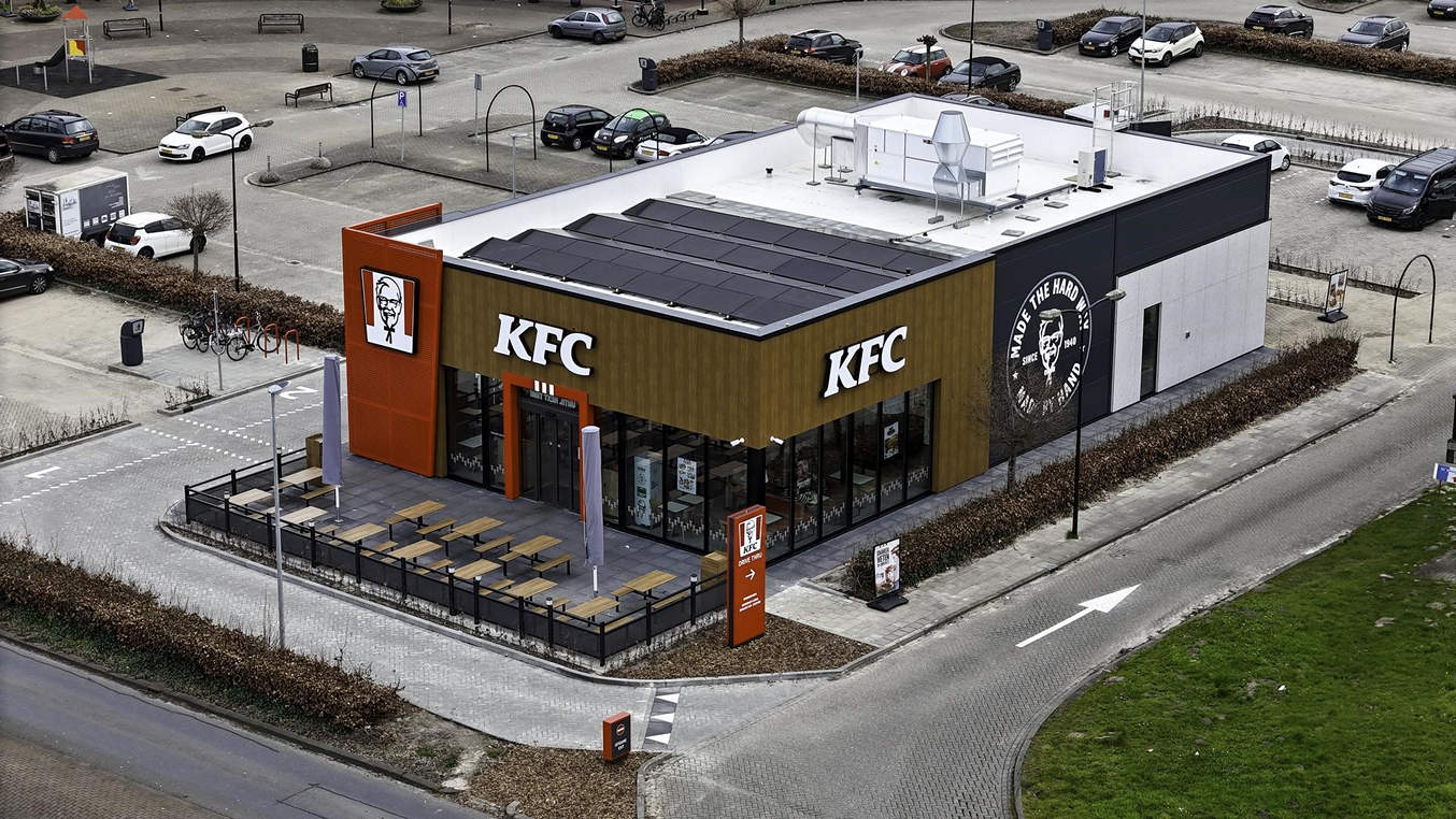 KFC opent eerste energieneutrale restaurants in Nederland