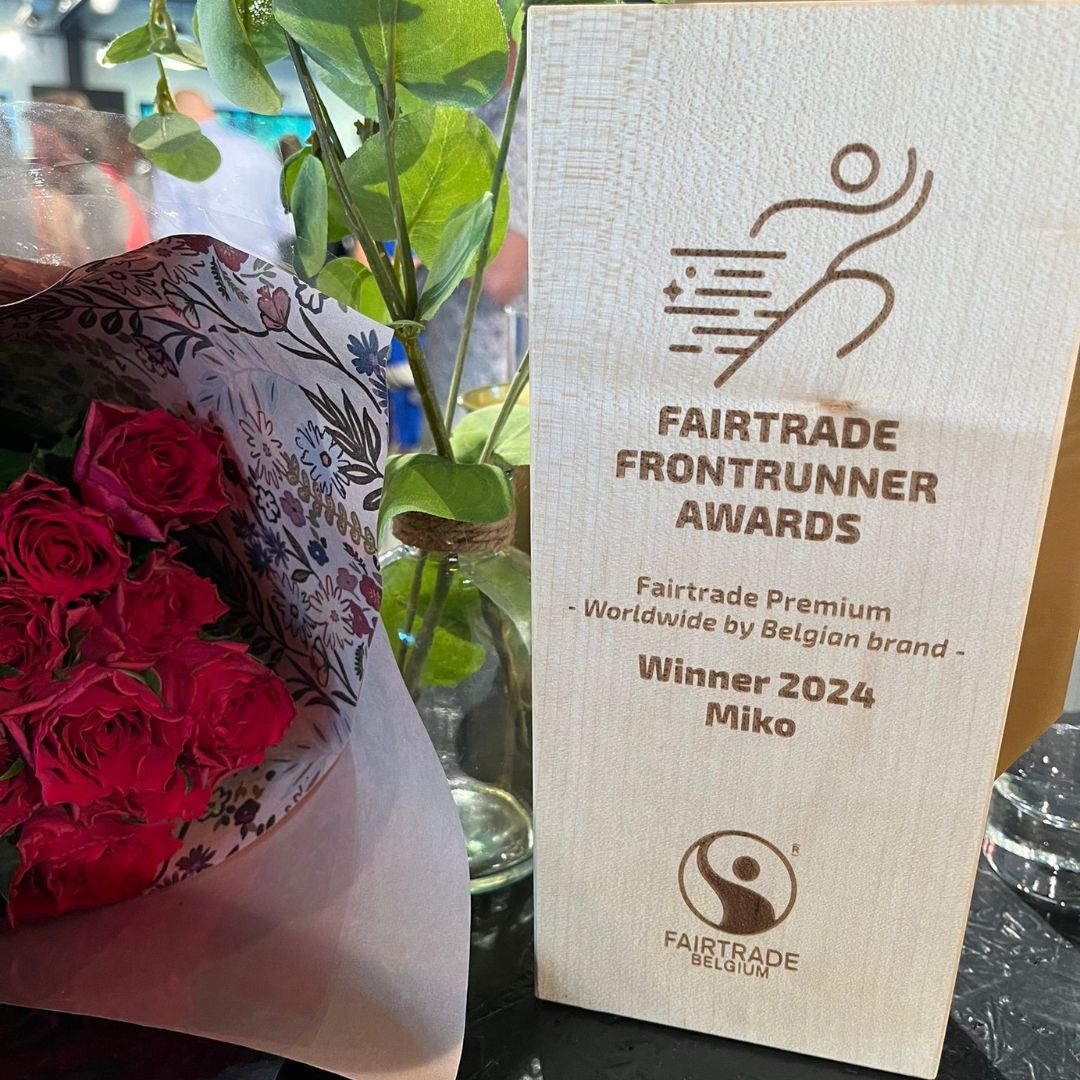 Miko wint voor het tweede jaar op rij de Fairtrade Frontrunners Award