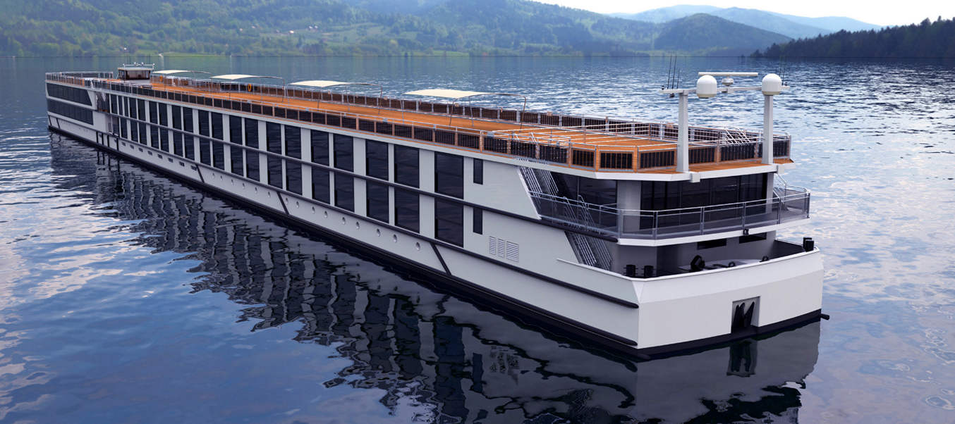 Concordia Damen levert eerste duurzame zelfontworpen River Cruise 135