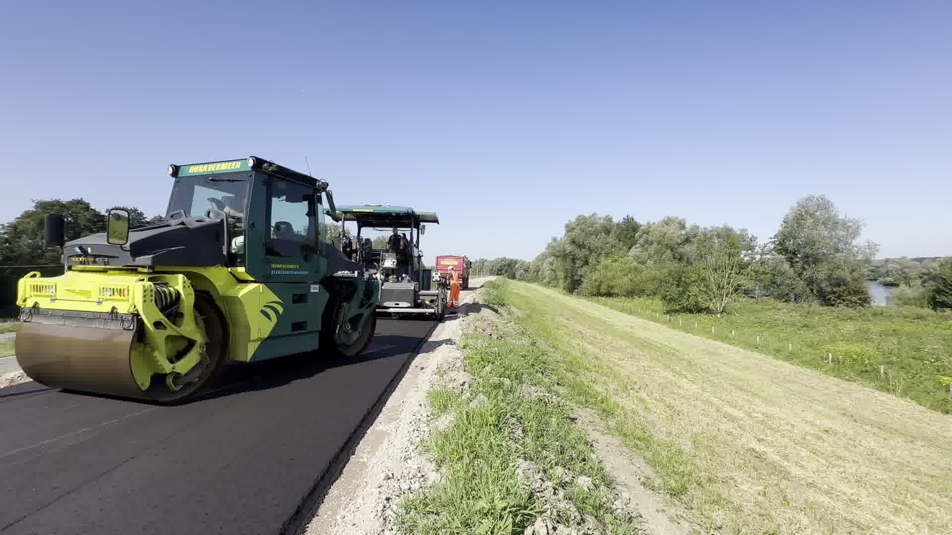 Wegenbouw in Arnhem duurzamer dan ooit: zoveel mogelijk elektrisch