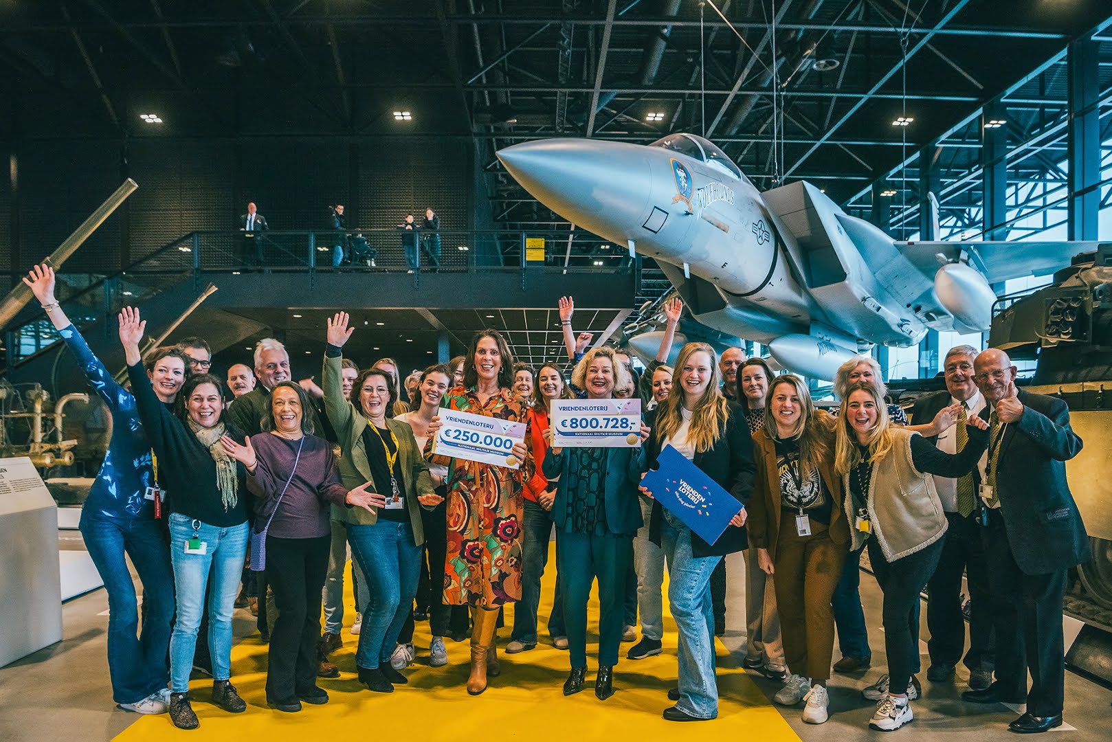 Nationaal Militair Museum ontvangt ruim 1 miljoen van de VriendenLoterij