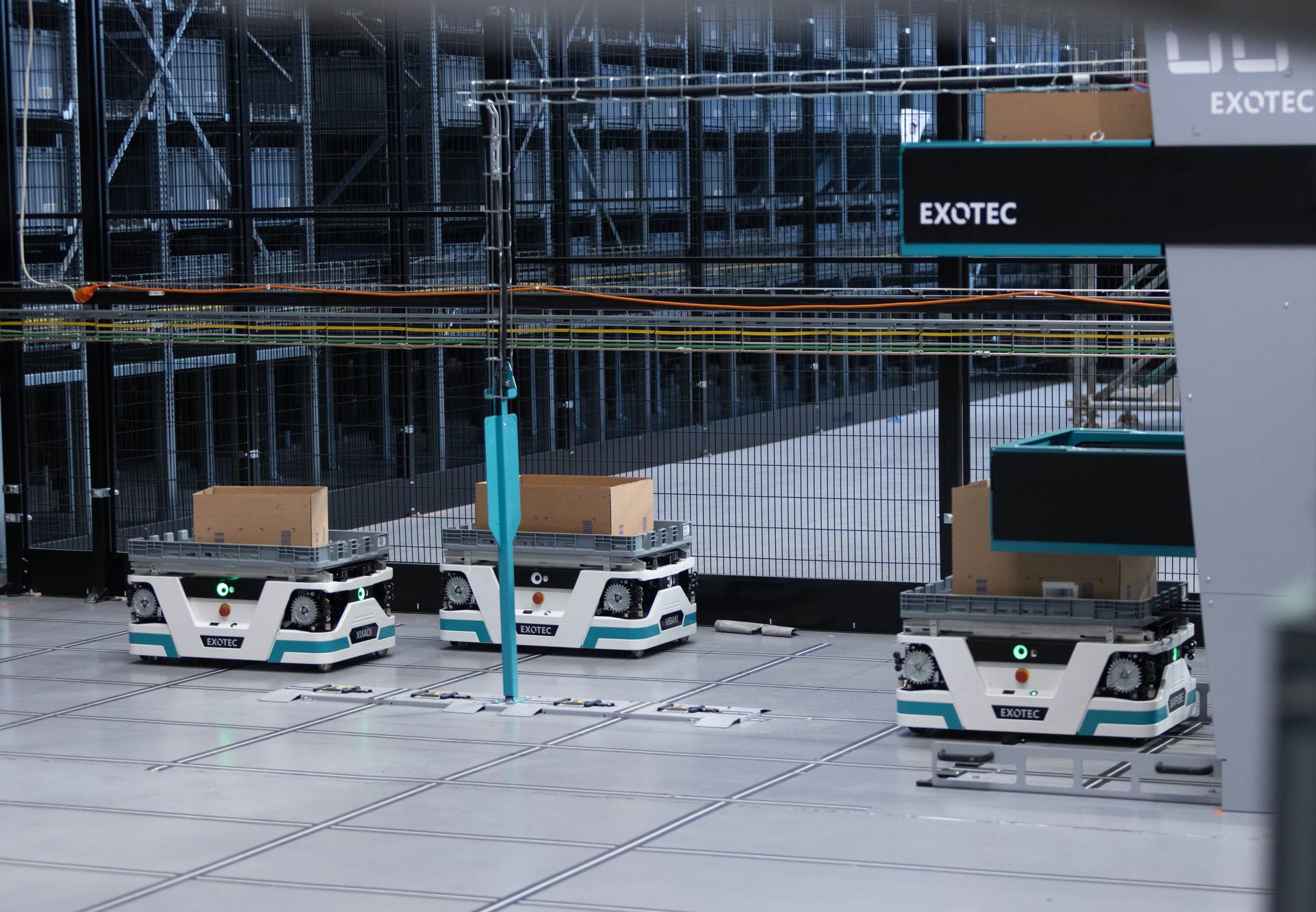 Exotec installeert grootste systeem tot nu toe bij Oxford Industries