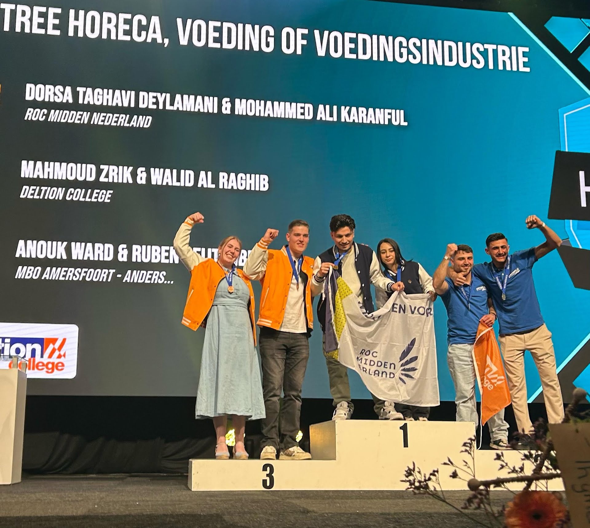 Drie bronzen medailles voor studenten MBO Amersfoort bij finales Skills Heroes