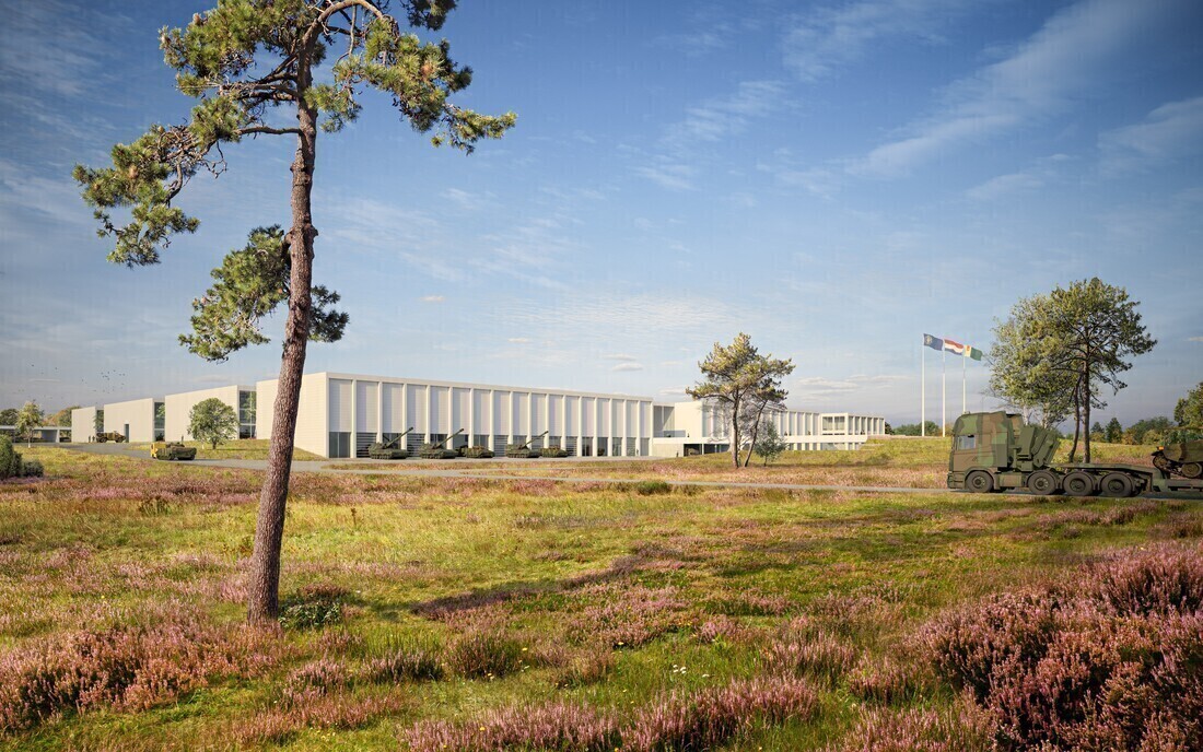 Heijmans bouwt Technologie Centrum Land voor Defensie