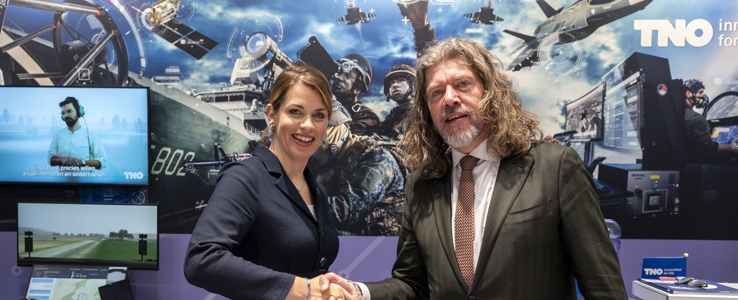 Strategische samenwerking TNO en NLR versnelt mogelijkheden nederlandse militaire ruimtevaart