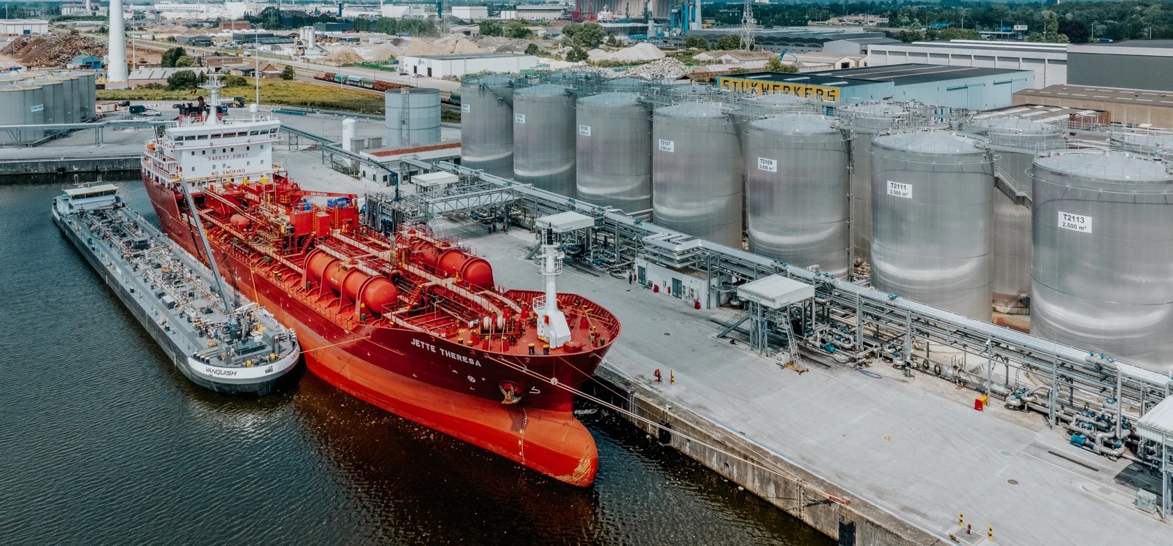 North Sea Port maakt haven klaar voor bunkeren van LNG, waterstof, methanol en ammoniak