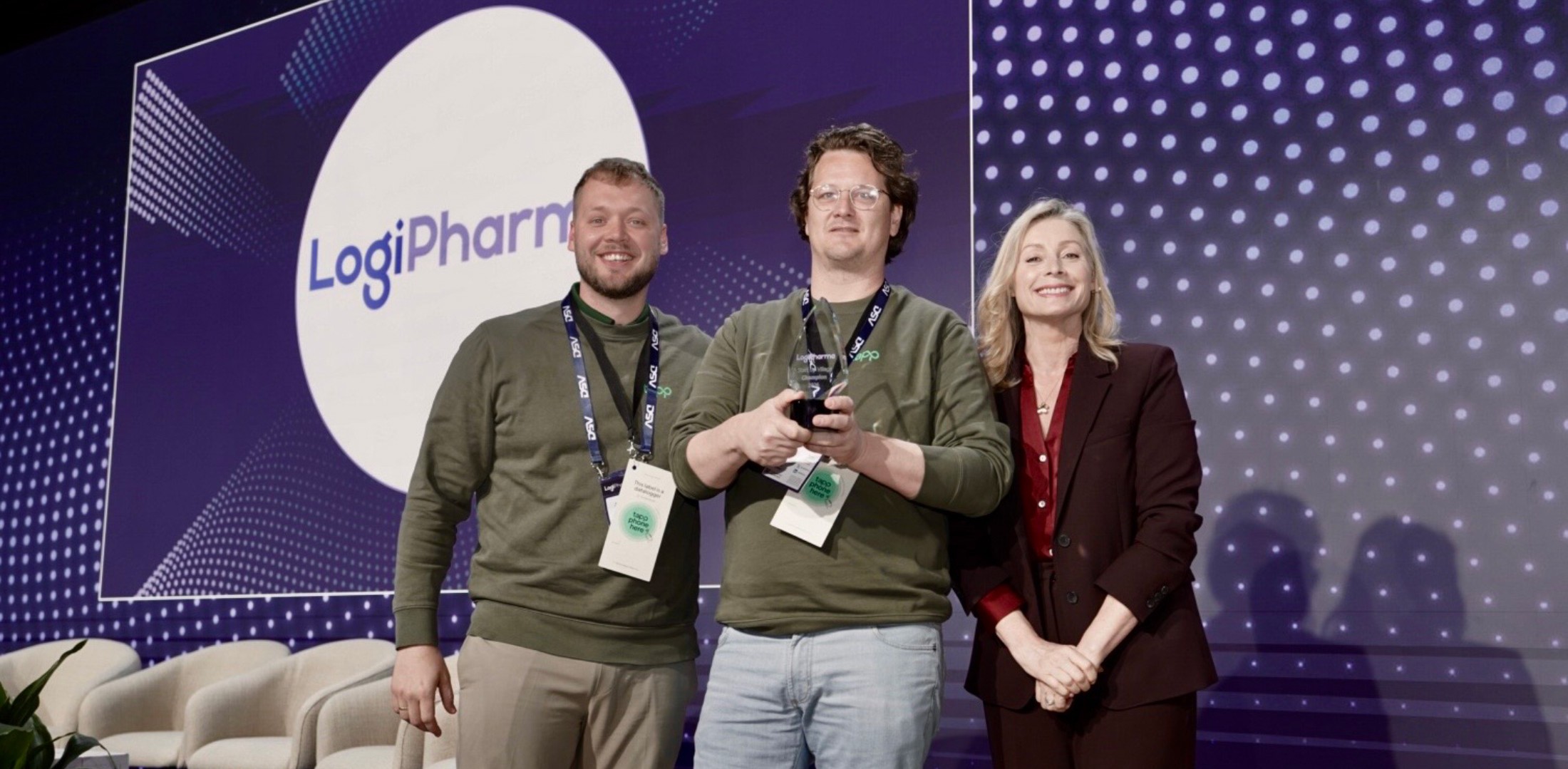 Tapp wint de LogiPharma Start Up Award 2026 en wordt uitgeroepen tot 'the next big thing in pharma'