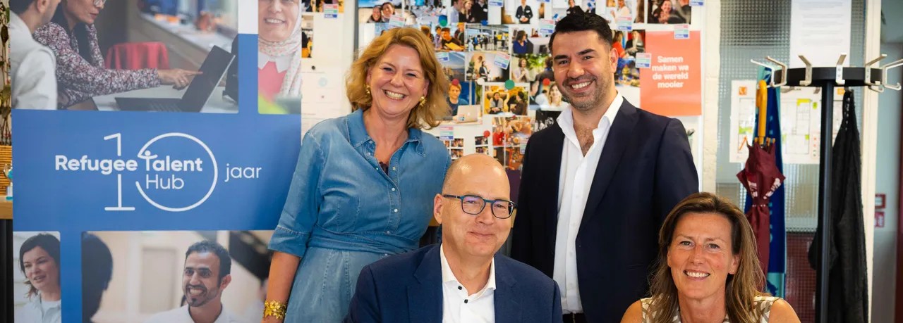Dura Vermeer en Refugee Talent Hub werken samen aan kansen voor nieuwkomers