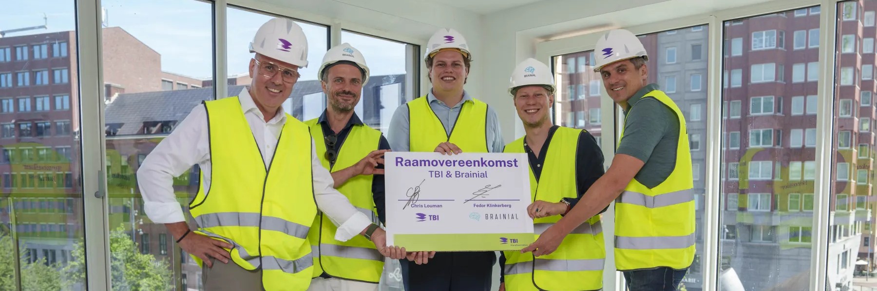 TBI en Brainial maken  aanbesteden slimmer  met AI